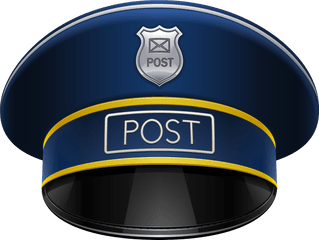 Mailman Postal Service Transparent U0026 Png Clipart Free - Mailman Hat Clipart