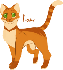 Download Hd Warrior Cats Png - Firestar Transparent Png Warrior Cats Firestar Cute