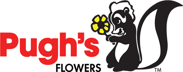 Bright Whites - Pughs Flowers Logo Png