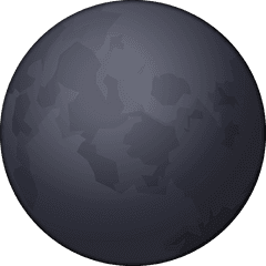 Dark Moon Emoji Icon Free Photo - Free PNG