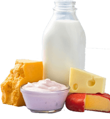 Download Milk Dairy Product Food Drink - Leche Queso Y Yogurt Png