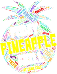 Food Pudgy Pineapple United States - Graphic Design Png