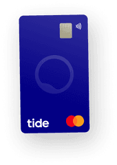 Tide Business Get A Account In Minutes - Vertical Credit Card Design Png