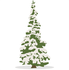Snowy Pine Tree Png Picture - Snowy Trees Transparent Background
