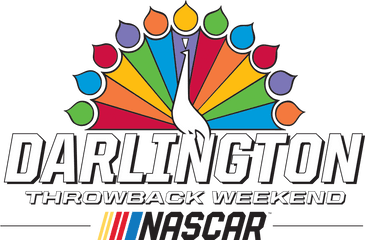 Nbc Sports Jets Back To The 1980s With - Darlington Raceway Throwback Logo Png