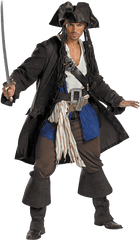 Download Free Png Pirate - Dlpngcom Adult Jack Sparrow Costume