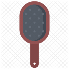 Hair Brush Icon Of Flat Style - Illustration Png