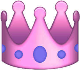 Download Emoji Crown Png - Transparent Background Iphone Emoji De Una Corona