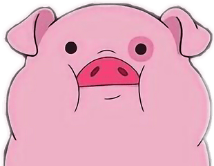 Baby Pig Cool Png Cute - Cerdo De Gravity Falls