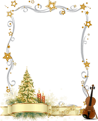 Openindraw Transparentbackground Music - Merry Christmas Banner Png