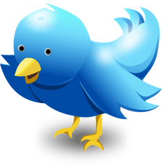 Bird Vector Png Transparent Image - Vector Twitter Bird Png