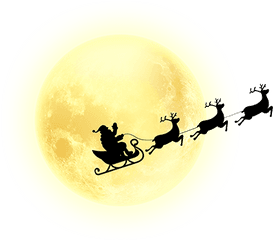 Christmas Moon Png - Full Moon