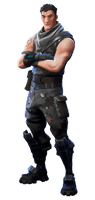 Standing Soldier Royale Fortnite Battle Ninja - Free PNG