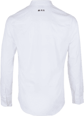 Camisa Blanca Hombre Png 4 Image - White Long Sleeve Back Png