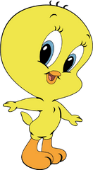 Download Bird Water Tweety Animation Artwork Cartoon Hq Png - Cute Cartoon Characters