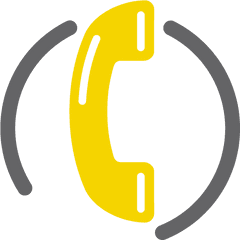 Png - Phone Png Icon Yellow