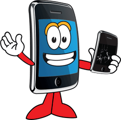 Cartoon Png Mobile Devices - Cell Phone Clip Art