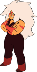 Steven Universe Jasper Arms Crossed Png - Steven Universe Characters Jasper