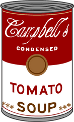 Pop Art - Brainpop Campbells Pop Art Png