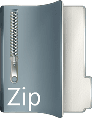 Zip Icon - Png Icon Compres File