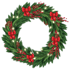 Download Christmas Wreath Graphic From - Christmas Wreath Graphic Free Png