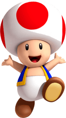 Super Mario Bros 3 Transparent Png - Toad Mario