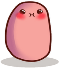 Transparent Clipart Kawaii - Kawaii Potato No Background Png