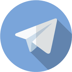 Telegram Icon Logo - Twitter Logo In Circle Png