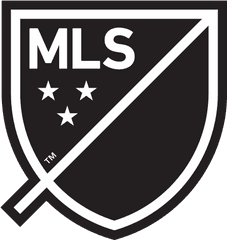 Mls Crest Logo Mono Rev Black - Mls Logo Png