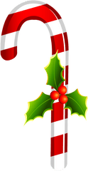 Candy Cane Christmas Ornament Clip Art - Transparent Background Christmas Transparent Clipart Png