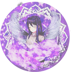 Anime Girl Pastel Icon - Gambarku Purple Anime Icons Png