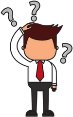 People Cartoon Png Clipart - Cartoon With Question Mark Png