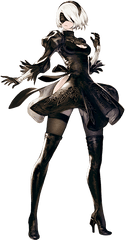 Nier Automata 2b Png - Concept Art 2b Nier Automata