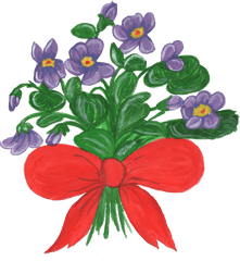 Trumpet Vine Png Picture 873010 - Happy Birthday Transparent Delicate Burgundy Flower Borders Designs Clipart