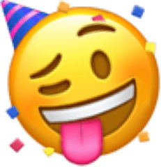 Emoji Sticker - Celebration Emoji Transparent Background Png