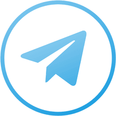 Telegram Logo Cirkel Gratis Pictogram Van Internet 2020 - Circle Telegram Logo Png