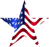 Logo American Flag PNG Image High Quality