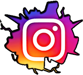 Download Intagram Sticker - Instagram Symbol Black And White Instagram Social Media Facebook Png