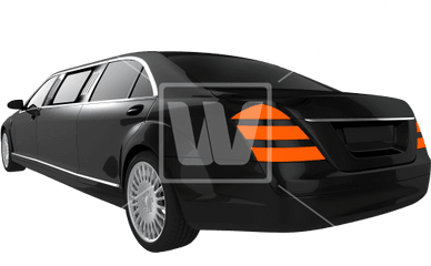 Black Limo Rear View Png - Png Welcomia Imagery Stock