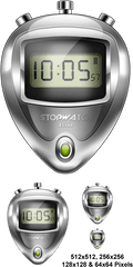 Electronic Stopwatch Psd U0026 Icon - Graphicsfuel Stopwatch Icon Png