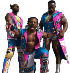 New Day Wwe Tribute To The Troops 2017 - New Day Wwe 2017 Png