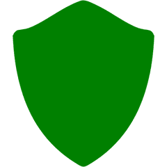 Green Shield Clipart - Clip Art Png