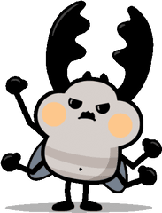 Beetle Is Angry Sticker - Ticked Off Because Baby Animals Dot Png