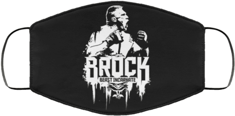 Brock Lesnar Cloth Face Mask - Brock Lesnar T Shirt Png