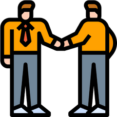 Shake Hand - Free Business And Finance Icons Conversation Png