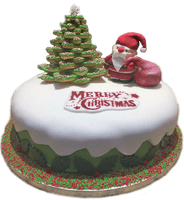 Cake Christmas PNG Image High Quality