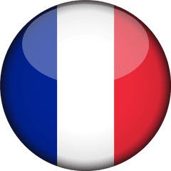 France Flag Icon Png - France Round Flag Png