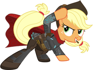 Mccree Transparent Applejack - Applejack Overwatch Png