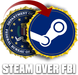 Steam Over Fbi By Literally The Crash - Circle Png