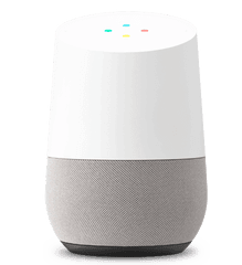 Download Google Assistant - Google Home White Background Png